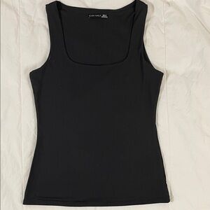 Black Tape Classic Black Square neck Tank Top